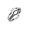 Corea del Sur Nuevo Estilo Estilo Fresco Tela Floral Enrollada Pinza BB Pinza Lateral Elegante Pinza para Flequillo Lateral Versátil para Mujeres