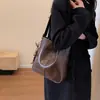 Bolso Cubo para Mujer 2026 Nuevo Estilo Bolso de Mujer de Cuero Genuino Moda Retro de Alta Gama Bolso de Hombro Cruzado Versátil