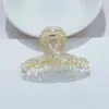 Pinza Mini de Color Vibrante Dopamina para Mujer, Pinza de Agarre de Temperamento, Moda para Flequillo, Cabello Suelto, Artefacto Fijo para Cola de Caballo Alta para Verano