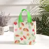 Nueva Bolsa de Embalaje Serie Frutas Impresión a Color No Tejida Compras Para Llevar Impermeable Bolso de Mano Fresco Plegable Bolsa de Regalo