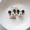 Boneca dos desenhos animados resina jóias acessórios diy material elástico hairpin set material urso coelho bunda sul 8