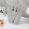Suporte de Exibição de Colares Atacado Transfronteiriço, Suporte de Mannequin para Joias, Mannequin de Pescoço para Exibição de Colares, Suporte de Balcão para Exposição