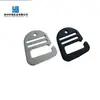 Mochila bolsa hebilla ajustable de 9 palabras aluminio de aviación metálico suministro de fabricantes hebilla de cinta de 6 palabras de una pulgada accesorios de ferretería