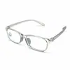 Armação de Óculos Transparente 9868Tr90 Anti Luz Azul Companheiro de Aula Online Lentes Universais Masculinas e Femininas Armação Preta Proteção para os Olhos
