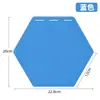 Esterilla Hexagonal de Equilibrio y Agilidad, Esterilla de Entrenamiento de Ritmo para Fitness Físico, Esterilla de Entrenamiento Antideslizante para Fitness al Aire Libre