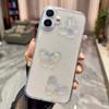 Capa de Celular Borboleta de Cristal Estilo Ins para Apple