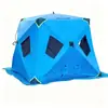Fabricante Original Pesca en Hielo al Aire Libre Espacio Amplio Tienda de Invierno Camping Engrosada Resistente al Viento Puerta Doble Cálida Tienda de Pesca en Hielo