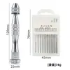 Furadeira Manual de Torção Semiautomática, Ferramenta Manual de Perfuração para Esculpir Sementes de Bodhi, Furadeira Manual de Torção para Fazer Furos, Furadeira Manual de Torção para Hobby para Artesanato
