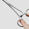 Pinzas Shunxing para toalla de pelo pinzas de acero inoxidable para levantar toallas pinzas quirúrgicas para toallas de médico pinzas para tela pinzas para toallas con agujero pinzas de agarre