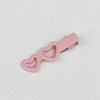 3. Par de 3 cm de amor simple lindo clip de pico de pato color caramelo clip lateral clip para flequillo clip superior niña Corea del Sur