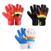 Novas Luvas de Goleiro Profissionais para Treinamento de Competição, Antiderrapantes, Resistentes ao Desgaste e Respiráveis, com Proteção nos Dedos e Proteção na Palma de Látex