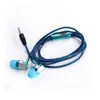 Comercio Exterior Nuevo Cableado Cable de Auriculares con Control por Cable y Micrófono Tapones para los Oídos Auriculares con Subwoofer Potente Auriculares Intraurales Cable Trenzado Auriculares con Cable
