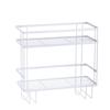 Estante de Almacenamiento para Inodoro Simple sin Perforaciones Organizador de Almacenamiento para Baño Estante Portarrollos de Papel Higiénico Encima del Tanque de Agua Estante para Inodoro