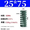 Módulo de Mola de Compressão Mola de Compressão Módulo Doméstico 65Mn Mola Tf Fio Plano de Alta Resistência Compressão Padrão Japonês Mola Retangular