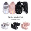 Zapatos de Bebé Nuevos de Primavera y Otoño con Suela Suave, Láser Brillante, Color Sólido, Moño, Zapatos de Princesa BHX3060