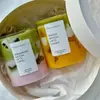 Lihome Xiangliya Vela Aromática Personalizada Sabor Café Helado de Matcha Vaso de Vidrio de Alta Gama Cera de Gelatina