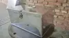 Caja de lata galvanizada engrosada, caja de herramientas, caja de almacenamiento, baúl de almacenamiento con cerradura