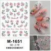 Pegatinas 5D en Relieve para Uñas Año Nuevo 2024 Dragón Chino Tótem Danza del León Fortuna Mahjong Calcomanías Adhesivas para Uñas