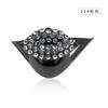 Tacones Altos para Mujer Punta Protectora Cubierta Anti-patada Punta Invisible Decorativa Bolsas de Zapatos de Cuero Accesorios Puntiagudos Cubierta Protectora Metálica para Zapatos