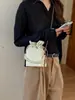 Estilo Ins Lujo Ligero Cadena de Perlas Francesas Nuevo Estilo 2026 Cordón Personalizado Bolso de Hombro Cruzado Elegante para Mujer