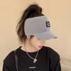 Sombrero de Copa Hueco de Lana para Otoño Invierno Sombrero de Pico de Pato con Agujero para Cola de Caballo Estilo Coreano Versátil de Moda Gorra de Béisbol para Dama Sombrero de Punto