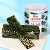 Sanduíche de gergelim com ervas e alga crocante 40g lanches instantâneos em lata alga frutos do mar lanches casuais