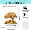 Producto Nuevo Transfronterizo Soporte Acrílico 2D Manzana Creativa Decoración de Mesa de Entrada para el Hogar Sala de Estar Decoraciones Navideñas