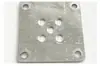 Plancha de hierro cuadrada conector de muebles cuadrado pata de sofá pata de mesa pata de silla pata de madera pieza de conexión accesorio de fijación adaptador