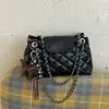 Bolso de cadena acolchado de moda transfronterizo de comercio exterior para mujer, nuevo bolso de nicho de alta gama para el día a día, bolso versátil de hombro y cruzado
