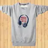 Suéter Espeso con Forro de Lana para Otoño e Invierno para Hombre Cuello Redondo Talla Grande Manga Larga Camiseta Cálida con Base de Lana Ropa para Hombre