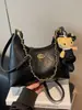 Bolso de Hombro Retro de Cadena de Gama Alta 2025 Otoño e Invierno Nuevo Estilo Moda Femenina Tendencia Bolso de Hombro Cruzado