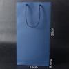 Bolsa para vinho tinto bolsa de papel para embrulho individual de vinho estrangeiro bolsa para buquê bolsa retangular dupla para presente de vinho