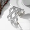 Pulsera geométrica de moda transfronteriza europea y americana, nueva oferta popular, personalidad de nicho femenina, pulsera abierta creativa, diaria