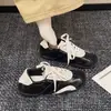 Zapatos deportivos casuales populares de nuevo estilo para mujer primavera y otoño 2026, versátiles zapatos de entrenamiento alemanes con tacón oculto, cómodos y no cansan los pies, zapatos de una sola pieza