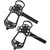 Variedad de ganchos y bucles para escalada exterior, tenazas de silicona de diez dientes para hielo, cubrezapatos antideslizantes de diez puntas para nieve, garras de nieve transfronterizas en stock