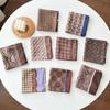 Bufanda Pequeña Cuadrada de Estilo Japonés Ligera Retro Artística en Capas Estilo Mori Paisley Bufanda de Seda para Viajero Bufanda para el Cuello Pañuelo para la Cabeza Bufanda de Algodón Lino Estilo Coreano