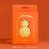 Elementos Festivos Tradicionales Folclóricos Chinos Dios de la Riqueza, Calabaza Auspiciosa, Cornucopia, Bolsa de la Suerte, Imán Metálico para Refrigerador al por Mayor
