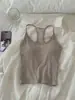Camiseta térmica canelada de algodão com cashmere para mulheres, com tecido escovado, sutiã embutido e alças ajustáveis, disponível em várias cores