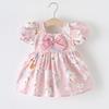 1693 novas crianças do bebê amam estilo estrangeiro vestido menina saia da princesa 1-3 anos de idade baby saia de verão