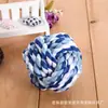 Pelota de Juguete para Mascotas, Resistente a Mordidas de Perro, Limpieza Dental, Cuerda de Algodón Fuerte, Juguete de Pelota de Cuerda Multiespecificación, Suministro del Fabricante