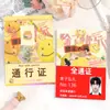 Tarjeta de Acceso al Pase Huang Zi La Entrada Está Prohibida a Menos Que Estés Feliz - Materiales del Boleto de Acceso Total al Concierto de Huang Zi