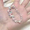 Pulseira Borboleta de Corda Trançada de Verão Meninas Doce Fofa Senso de Alta Qualidade Corda de Mão 2024 Novo Estudante Melhor Amiga Pulseira