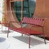 Mesas e Cadeiras de Lazer para Exterior, Estilo Simples, Adequado para Lojas de Chá com Leite, Cafés, Vilas e Cadeiras de Exterior para Pátio