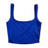 Primavera Cor Sólida Sexy Cropped Esportes Curtos Top Feminino Boate Spice Girls Slim Sem Mangas Casual Camisola Colete