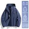 Chamarra HJCAMEL para Exteriores para Mujer Tres en Uno Chaqueta Pequeña Cortavientos e Impermeable Traje de Montañismo para Otoño e Invierno
