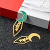 Marcadores de Latón Personalizados de Fábrica Marcadores de Acero Inoxidable Impresos por Corrosión Clips para Libros Adhesivos Marcadores Escolares Culturales y Creativos Personalización