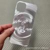 Capa de Celular Baifu Cartão Traseiro a Laser 16promax Película Criativa para iphone15 Apple Vortex