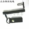 Fabricantes cuerda de alambre de acero de resorte táctica para exteriores para pistola antirrobo ant p erdida anticorte cuerda de tarea de nailon cuerda de resorte para cámara