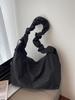 Bolso de Moda a Rayas Ins de Gran Capacidad 2025 Nuevo Bolso Tote de Tela de Nylon Casual para el Trabajo y Viajes Cruzado