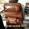 Bolsa de Armazenamento para Encosto de Banco de Carro Ou Chensi Bolsa Multifuncional para Pendurar no Banco Caixa de Armazenamento para Miudezas Rack de Mesa Dobrável para Carro